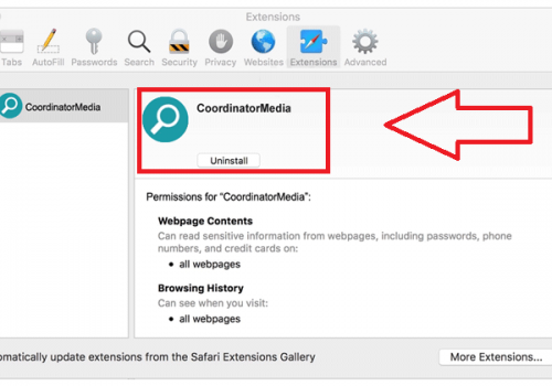 CoordinatorMedia Malware Retiro