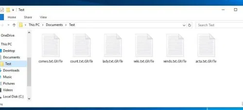 .GlUTe extension virus Retiro