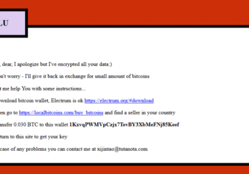 Eliminar .NET ransomware