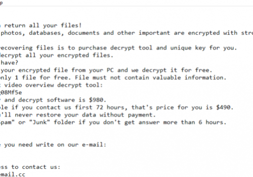 Eliminar Pigzqbqnvbu ransomware