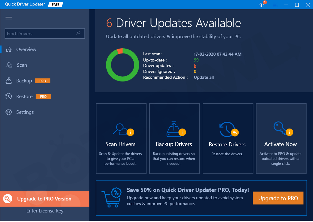 Quick Driver Updater