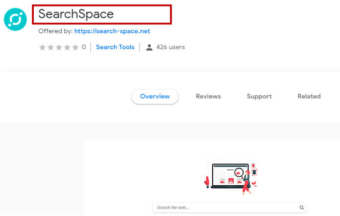 SearchSpace Redirect Virus