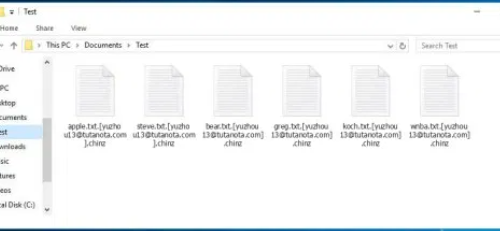 Eliminar Chinz ransomware