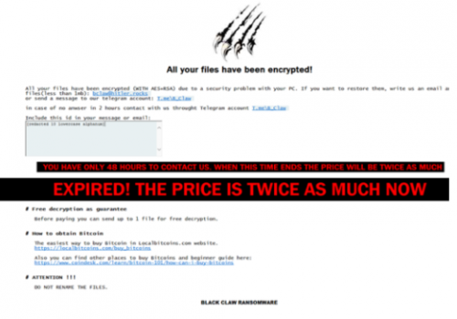 Eliminar Space ransomware