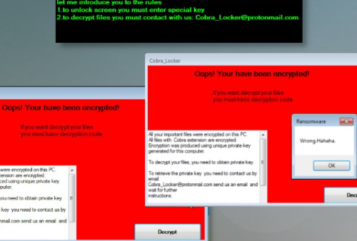 Cobra Locker ransomware