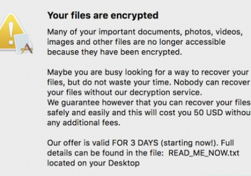 Eliminar EvilQuest ransomware