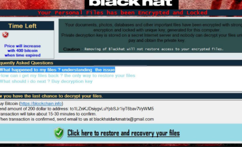 Eliminar HAT ransomware