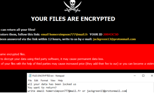 Eliminar Homer ransomware