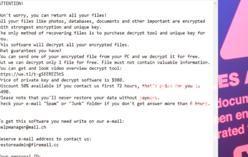 Eliminar Maas ransomware