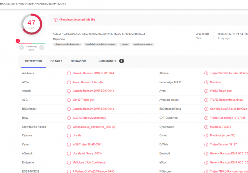 Repter ransomware – Cómo eliminar