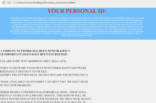 Eliminar .VinDizelPux file virus