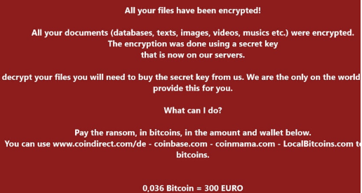 Wholocked file ransomware