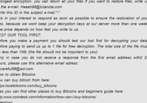 Eliminar flowEncryption ransomware
