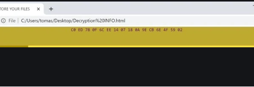 Eliminar .CCHH file virus