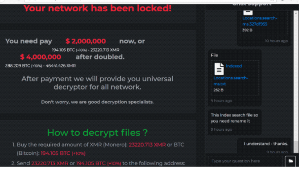 DarkSide ransomware