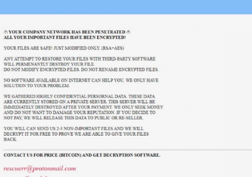 Eliminar Deadfiles ransomware