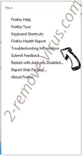 Topstreamssearch.com Firefox troubleshooting