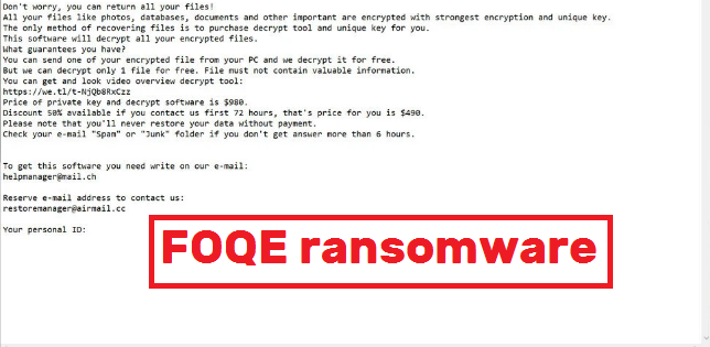 FOQE ransomware