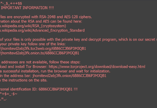 Eliminar MyRansom ransomware