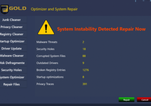 PC Gold Optimizer Verwijdering