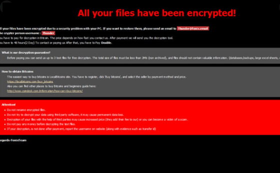 BNFD ransomware