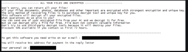 NocryCrypt0r ransomware