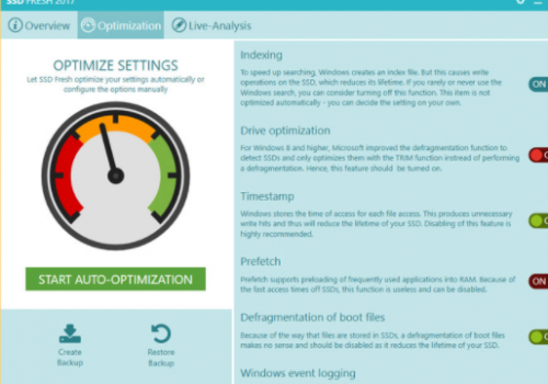 SSD Fresh Optimizer – Hogyan lehet eltávolítani