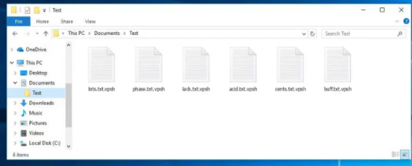 Vpsh file extension