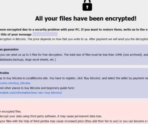 Bip ransomware