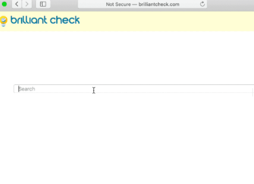 Brilliant Check browser hijacker