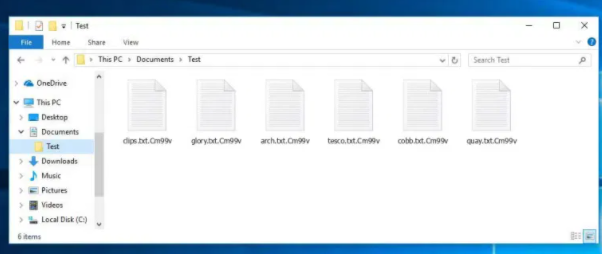 Cm99v Files Ransomware