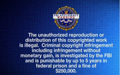 FBI Anti-Piracy Warning