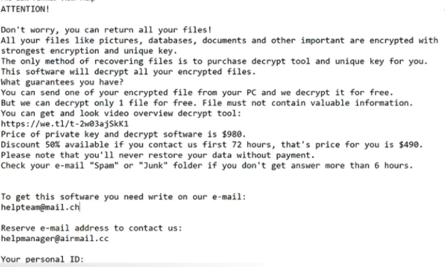 TIRP ransomware