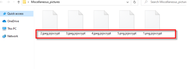 jojocrypt file virus