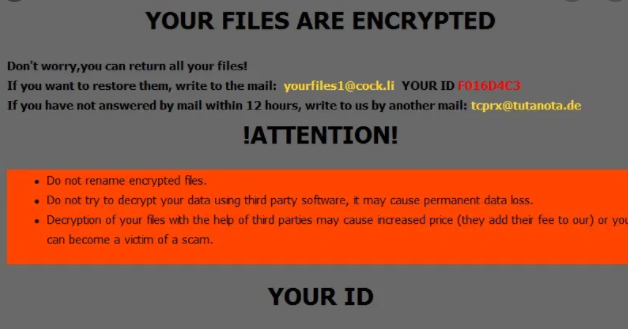 cum Files Ransomware