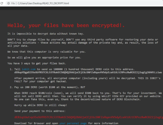 ielock Files Ransomware