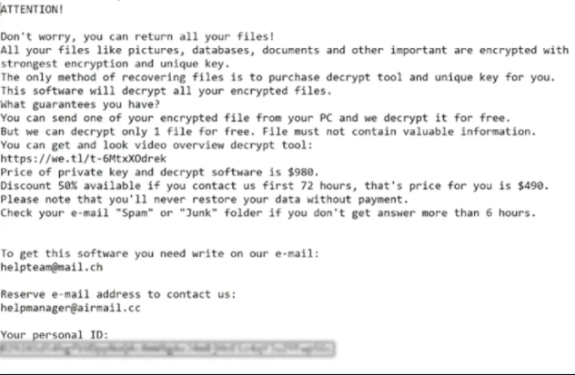 Ehiz Ransomware