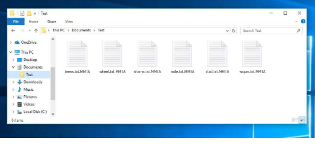 MMTA Files Ransomware
