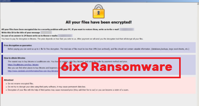 6ix9 Ransomware