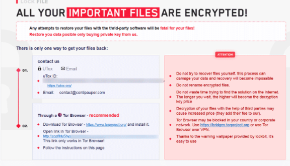 lockfile Files Ransomware