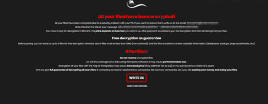 Artemis (999) Ransomware