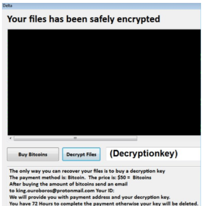 Delta Plus Ransomware