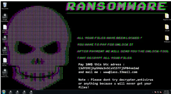 Evolution Ransomware