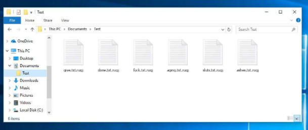 Rugj file Ransomware