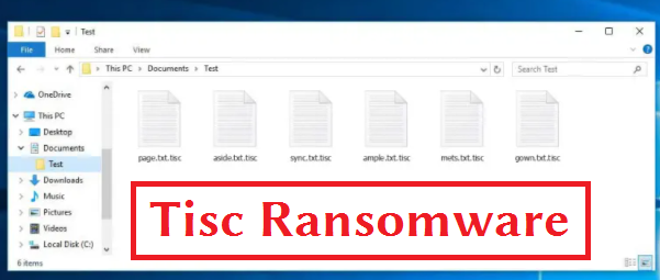 Tisc Ransomware