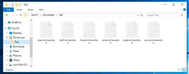 Boombye Ransomware