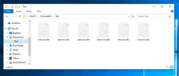 Qdla file virus Ransomware