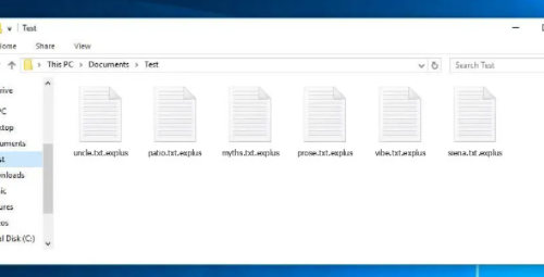 Eliminar Explus Ransomware