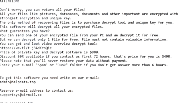 Dfwe Ransomware Removal