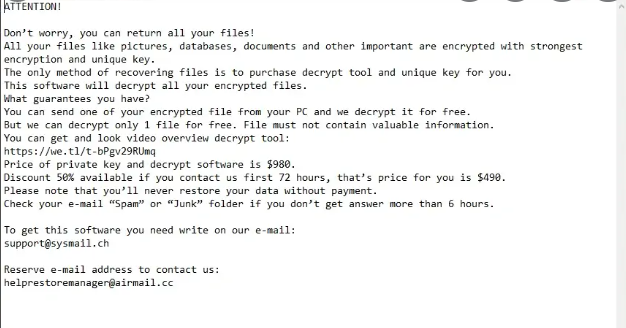 Rryy Ransomware